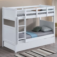 Lincoln Single Rubberwood Bunk Bed